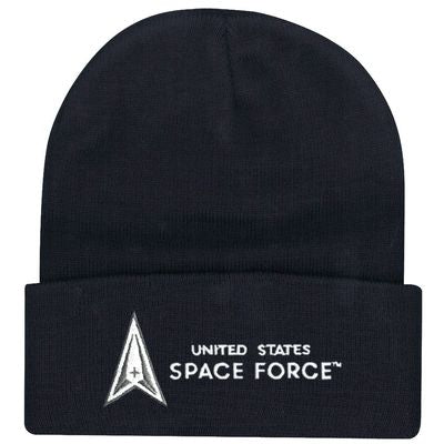 US Space Force USSF Embroidered Watch Cap