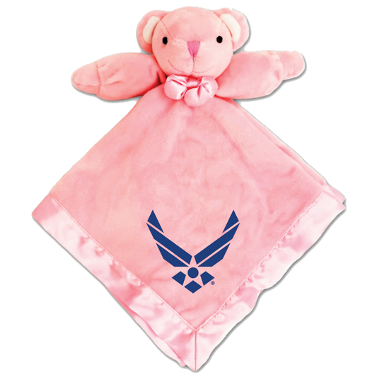 US Air Force Symbol Embroidered Baby Blankets - Assorted Animals