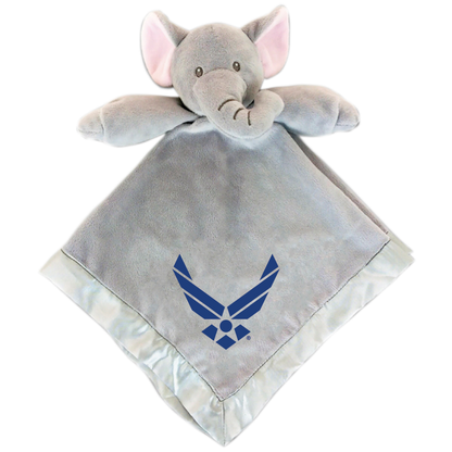 US Air Force Symbol Embroidered Baby Blankets - Assorted Animals