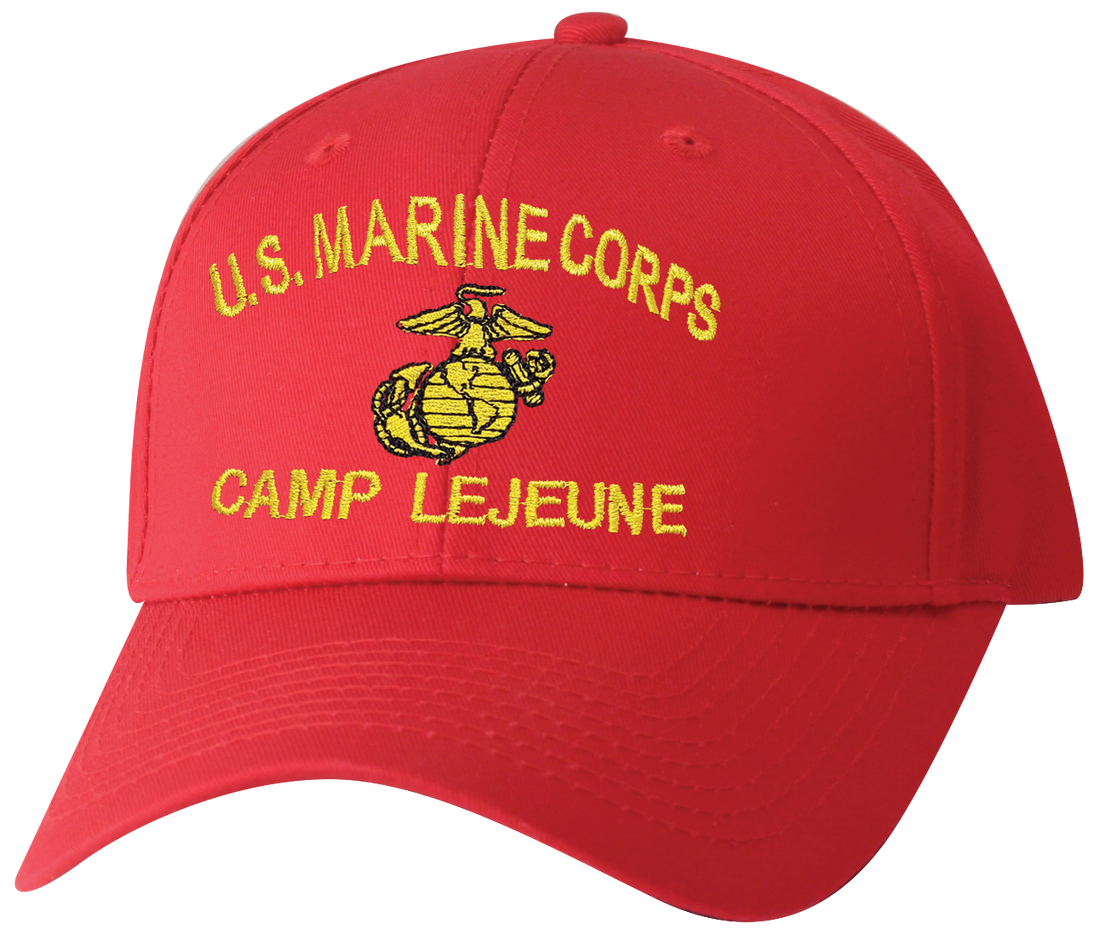 US Marine Corp Camp LeJeune Ball Cap Honor Country