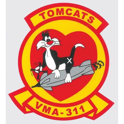 Tomcats VMA-311 Yuma Decal