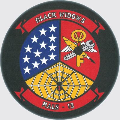 MALS-13 Black Widows Decal