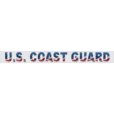 US Coast Guard USCG Flag Window Strip