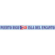 Puerto Rico Isla Del Encanto Window Strip