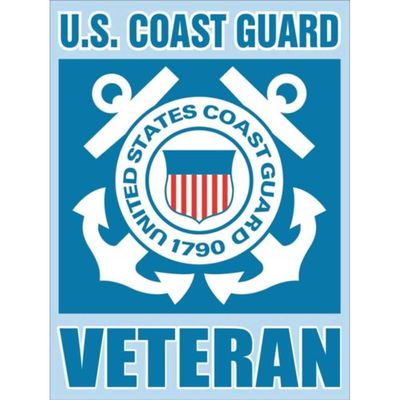 US Coast Guard USCG VETERAN Decal