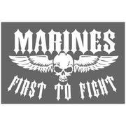 First To Fight Decal