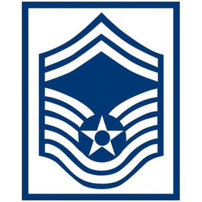 E-8 Senior Sgt.Sticker