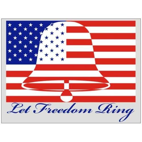 Let Freedom Ring Decal