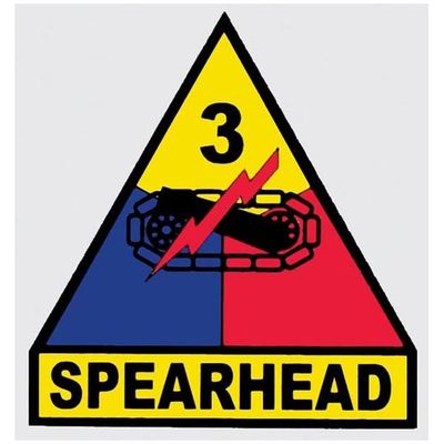 3rd Armored Division Decal