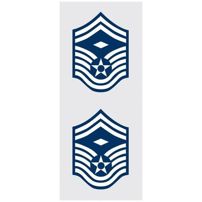 USAF E-8 Senior Master Sgt.Decal