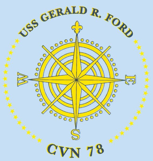 USS Gerald R. Ford, CVN 78, Compas Decal