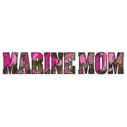 Marine Mom Camo Vinyl Transfer Sticker