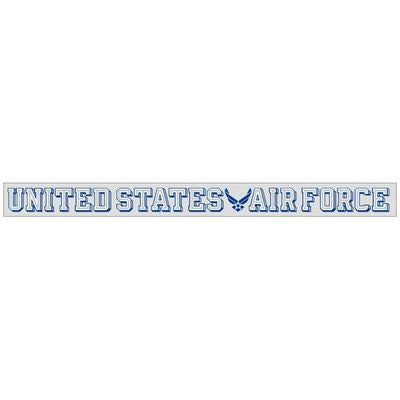 US Air Force Decal, Logo Window Strip