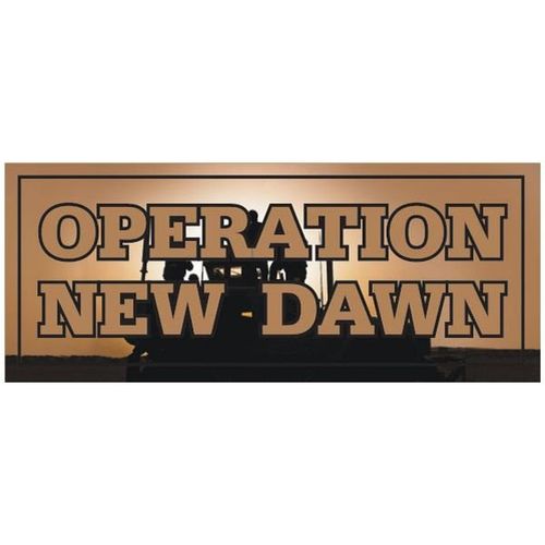 Operation New Dawn Bumper Sticker