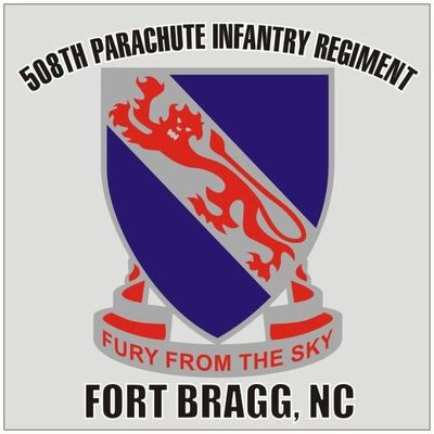 508th Infantry Regiment Decal