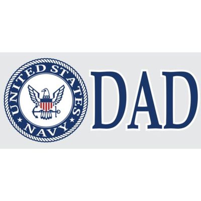 US Navy Crest DAD Decal