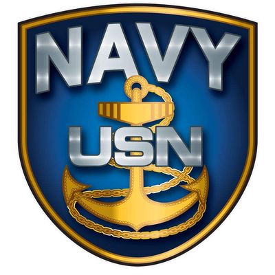 US Navy Anchor Sticker