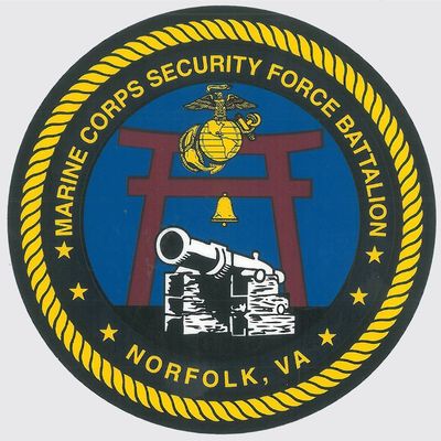 Marine Corps Security Force Battalion Norfolk Sticker