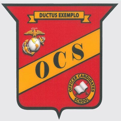 Marine Corps Officer Candidate School Ductus Exemplo Decal