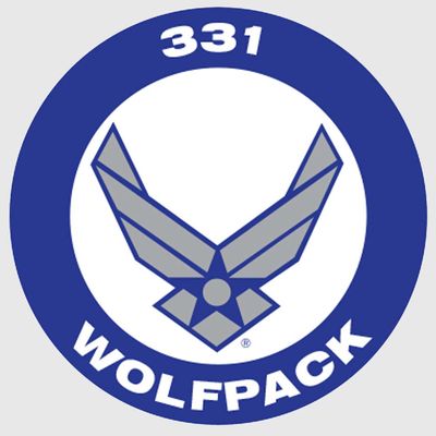 Wolfpack Decal 331 Squadron Lackland TRS