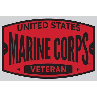 United States Marine Corps Veteran Decal