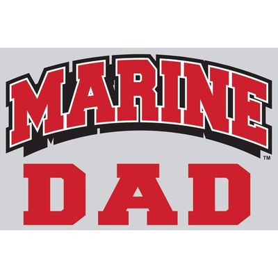 USMC Marine Corps Dad Decal