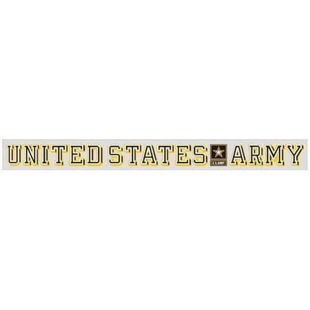 US Army Star Decal, Window Strip