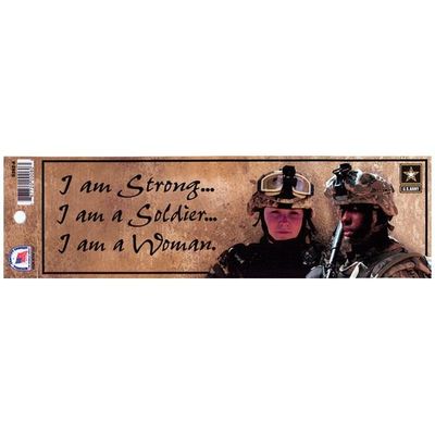 US Army Strong Women Bumper Sticker