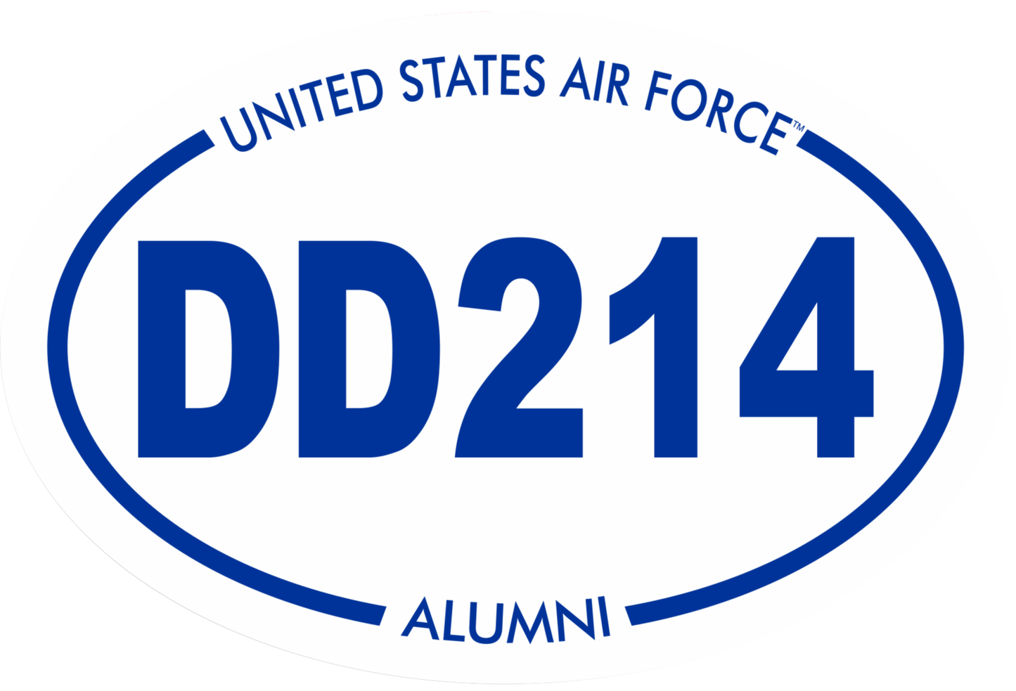 United States Air Force Alumni DD214 Sticker