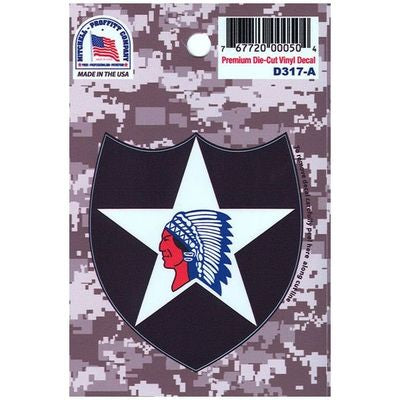 2nd Infantry Division Decal Color
