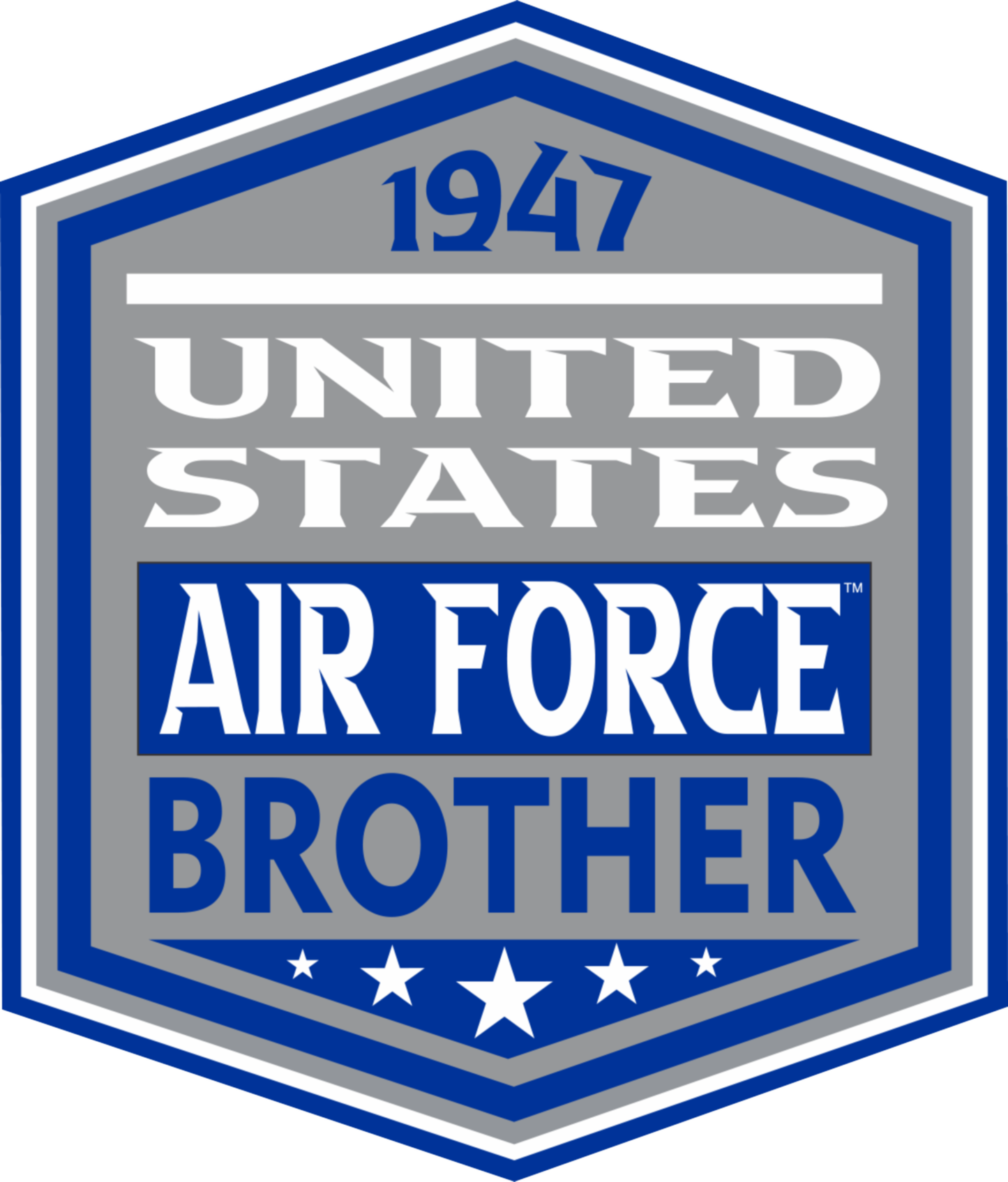 United States Air Force Brother 1947 Sticker