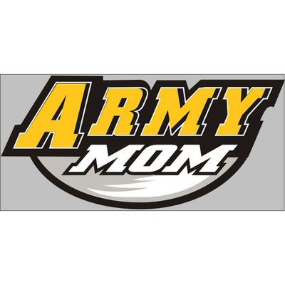 ARMY MOM Decal, Block Letters