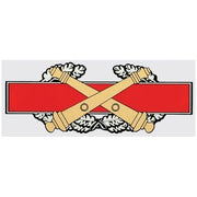 Combat Artillery Badge Decal