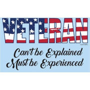 VETERAN Must be Experienced Decal