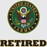 US Army Retired Decal