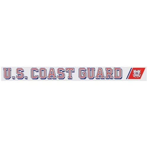 US Coast Guard Decal, Window Strip
