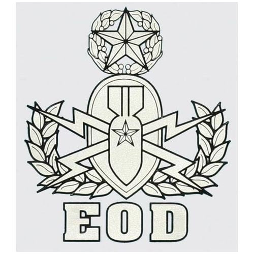 EOD - Master Explosive Ordnance Disposal Technician Decal
