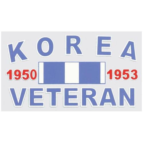 Korea Vet 1950-1953 Decal