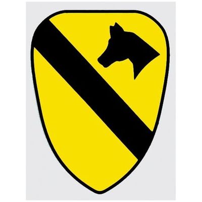 US Army 1st Cavalry Decal