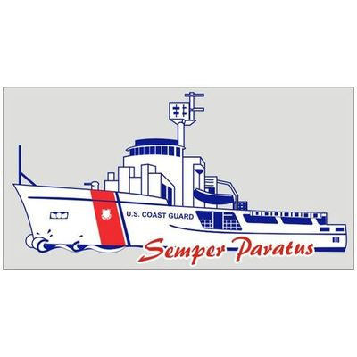 US Coast Guard Cutter Boat Decal