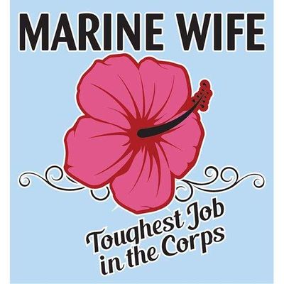Marine Wife Decal