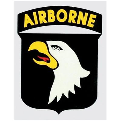 101st Airborne Shield Decal