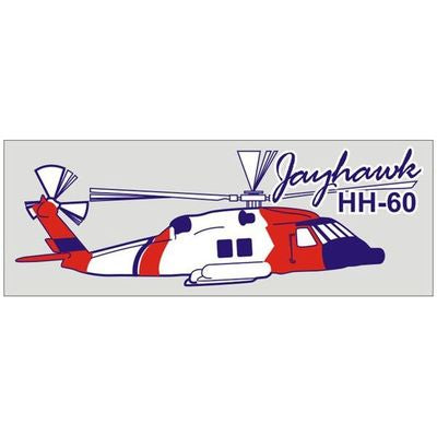 US Coast Guard Jayhawk Helicopter Decal