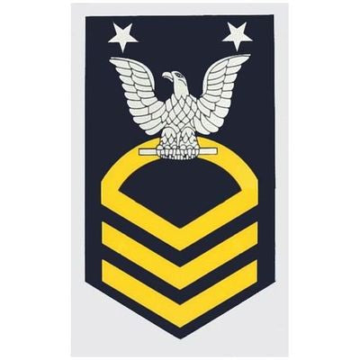 USN E-9 Master Chief Petty Officer Decal