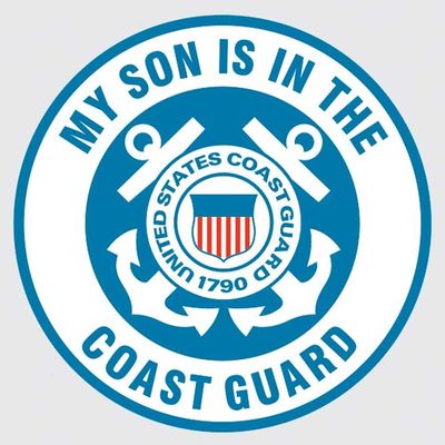 My Son is in the USCG Decal