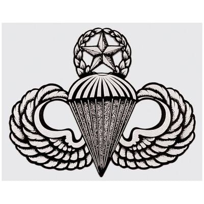 Para Wing Master Decal, 4&quot;