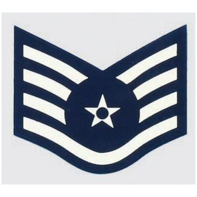 USAF E-5 Staff Sgt.Decal