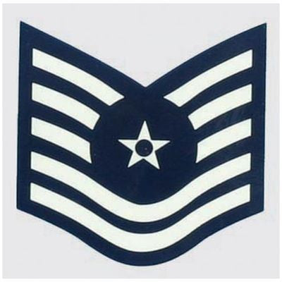 USAF E-6 Tech Sgt.Decal