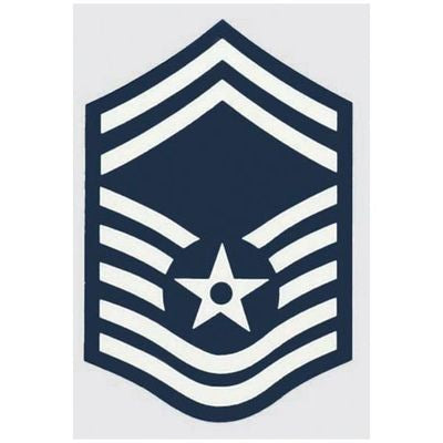 USAF E-8 Senior Sgt.Decal