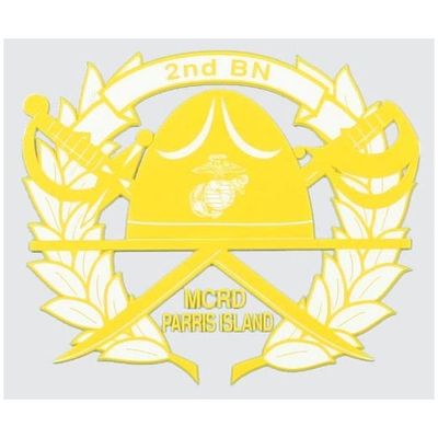 2nd Recruit BN Parris Island Decal